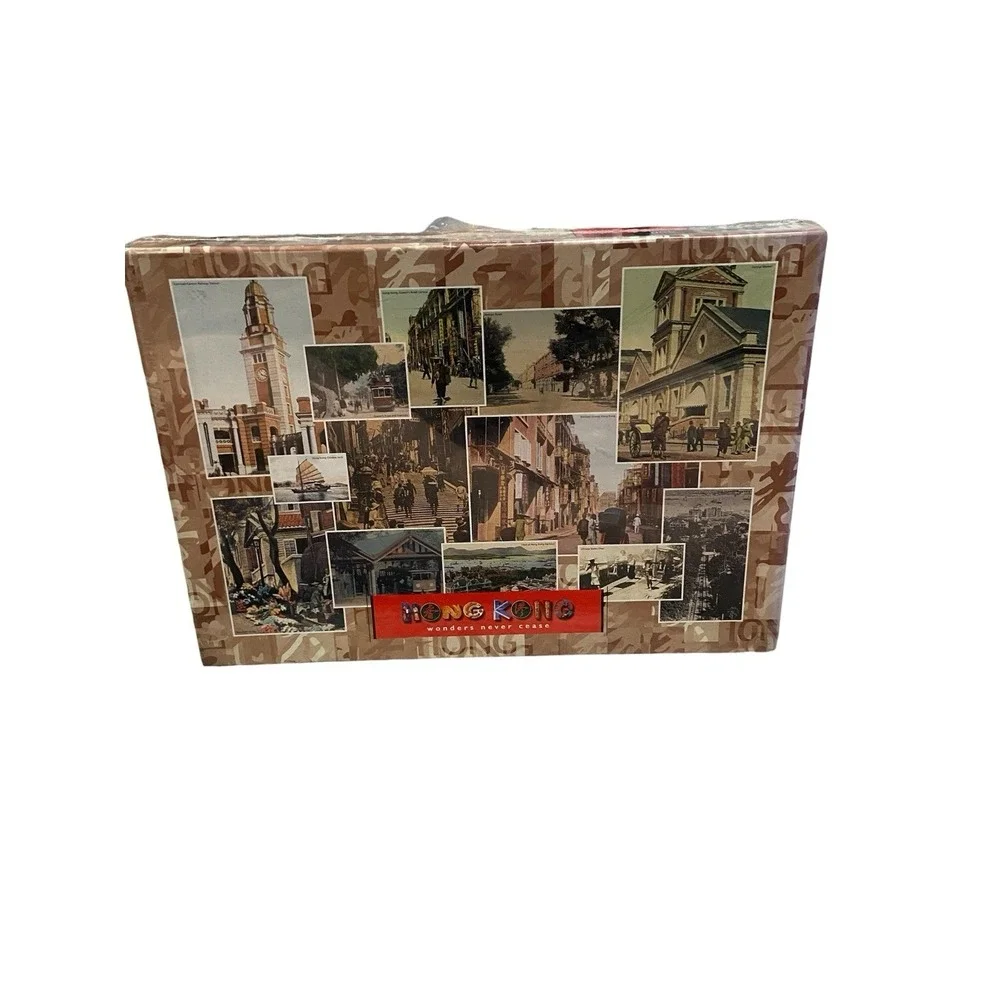 Hong Kong Wonders Never‎ Cease Old Hong Kong 500 Pc Jigsaw Puzzle Sealed VTG
